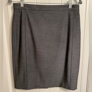 Ann Taylor, seemed pencil skirt in bi-stretch. Suit piece